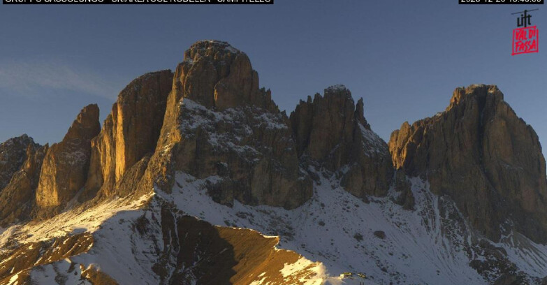 Webcam Campitello-Mazzin-Col Rodella - Campitello di Fassa - Col Rodella - Gruppo del Sassolungo