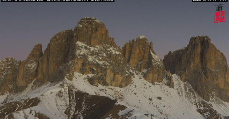 Webcam Campitello-Mazzin-Col Rodella - Campitello di Fassa - Col Rodella - Gruppo del Sassolungo