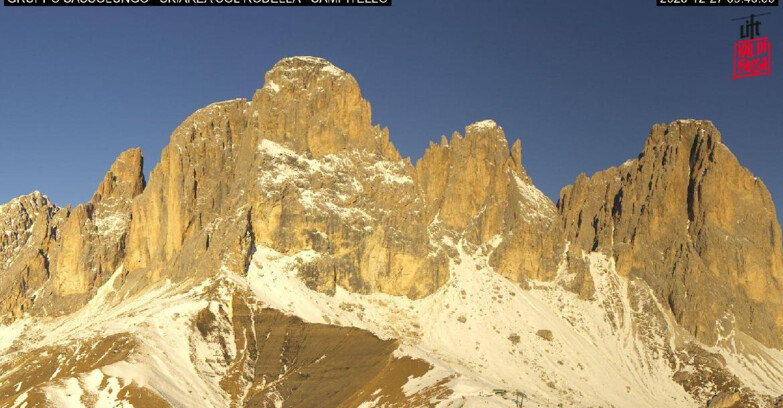 Webcam Campitello-Mazzin-Col Rodella - Campitello di Fassa - Col Rodella - Gruppo del Sassolungo