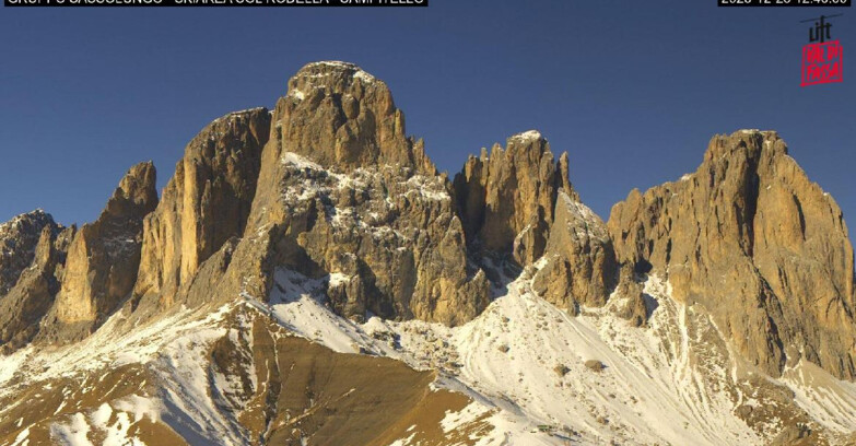 Webcam Campitello-Mazzin-Col Rodella - Campitello di Fassa - Col Rodella - Gruppo del Sassolungo