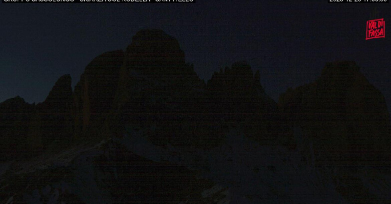 Webcam Campitello-Mazzin-Col Rodella - Campitello di Fassa - Col Rodella - Gruppo del Sassolungo