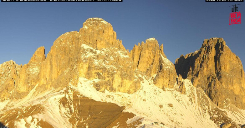 Webcam Campitello-Mazzin-Col Rodella - Campitello di Fassa - Col Rodella - Gruppo del Sassolungo