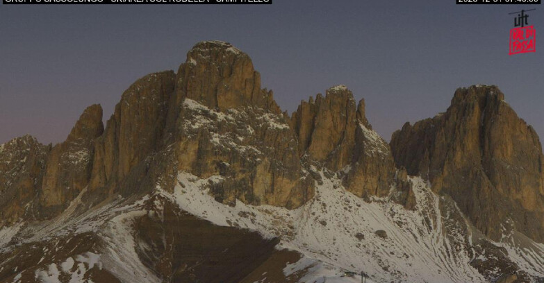 Webcam Campitello-Mazzin-Col Rodella - Campitello di Fassa - Col Rodella - Gruppo del Sassolungo