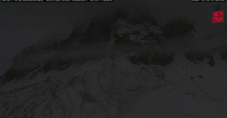 Webcam Campitello-Mazzin-Col Rodella - Campitello di Fassa - Col Rodella - Gruppo del Sassolungo