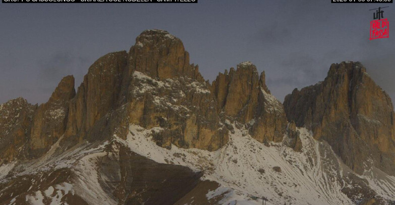 Webcam Campitello-Mazzin-Col Rodella - Campitello di Fassa - Col Rodella - Gruppo del Sassolungo