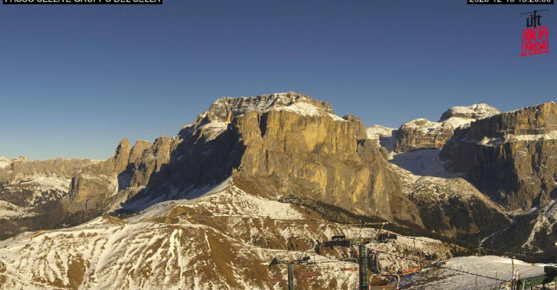 Webcam Campitello-Mazzin-Col Rodella - Canazei - Passo Pordoi - Sass Pordoi