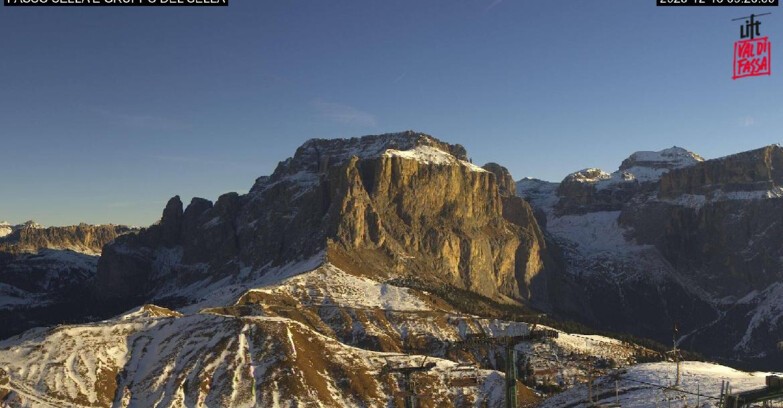 Webcam Campitello-Mazzin-Col Rodella - Canazei - Passo Pordoi - Sass Pordoi