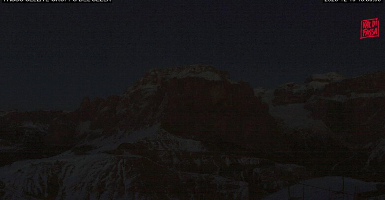 Webcam Campitello-Mazzin-Col Rodella - Canazei - Passo Pordoi - Sass Pordoi
