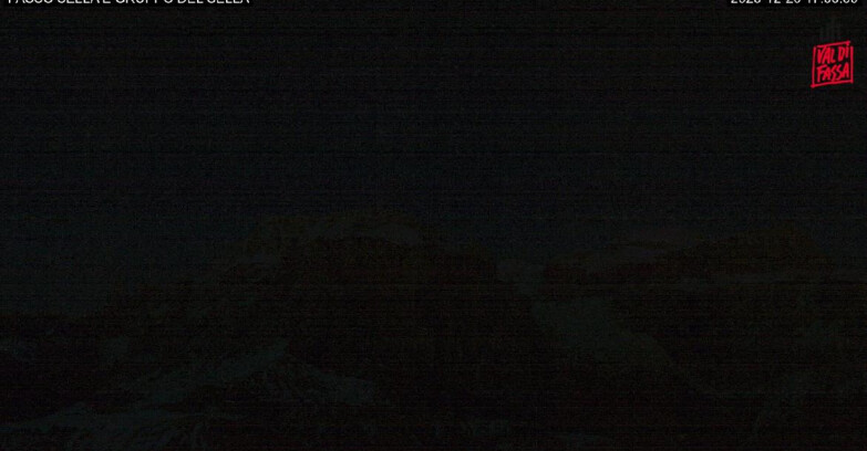 Webcam Campitello-Mazzin-Col Rodella  - Canazei - Passo Pordoi - Sass Pordoi