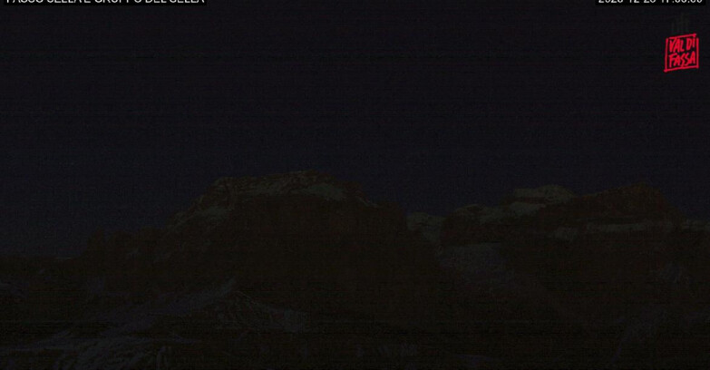 Webcam Campitello-Mazzin-Col Rodella  - Canazei - Passo Pordoi - Sass Pordoi