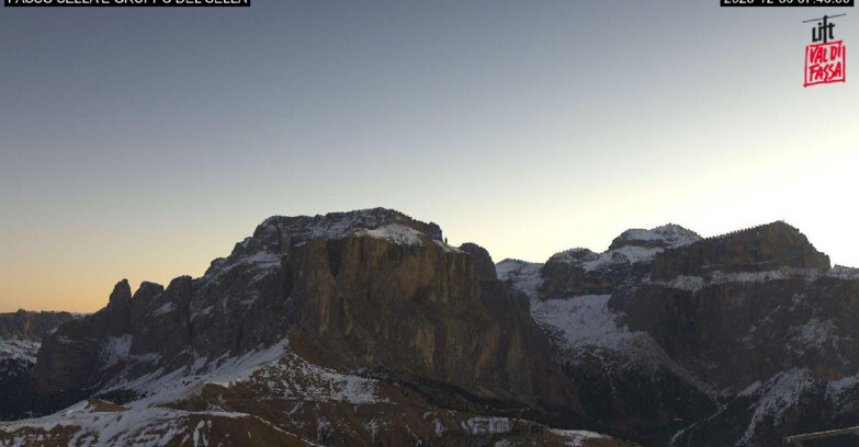 Webcam Campitello-Mazzin-Col Rodella - Canazei - Passo Pordoi - Sass Pordoi