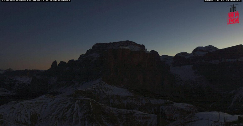 Webcam Campitello-Mazzin-Col Rodella  - Campitello di Fassa - Canazei - Gruppo del Sella