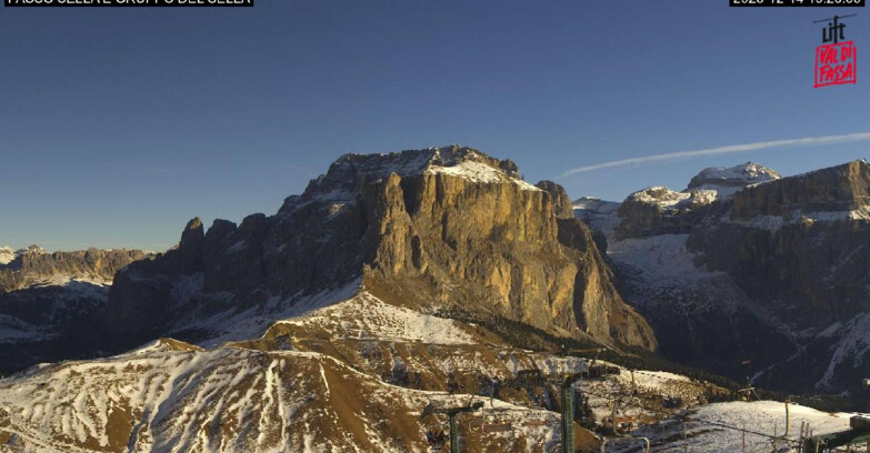 Webcam Campitello-Mazzin-Col Rodella - Campitello di Fassa - Canazei - Gruppo del Sella