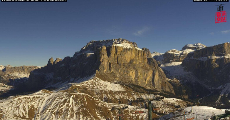 Webcam Campitello-Mazzin-Col Rodella - Campitello di Fassa - Canazei - Gruppo del Sella