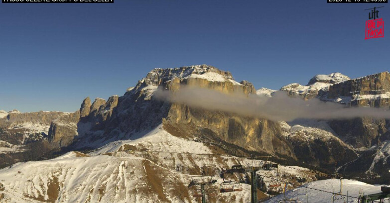 Webcam Campitello-Mazzin-Col Rodella - Campitello di Fassa - Canazei - Gruppo del Sella