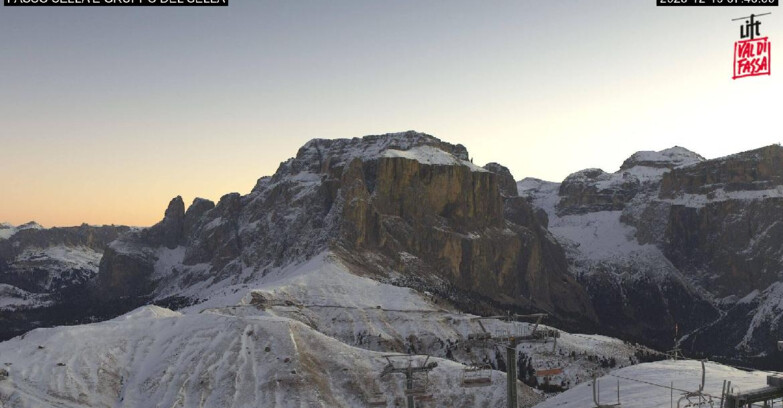 Webcam Campitello-Mazzin-Col Rodella - Campitello di Fassa - Canazei - Gruppo del Sella