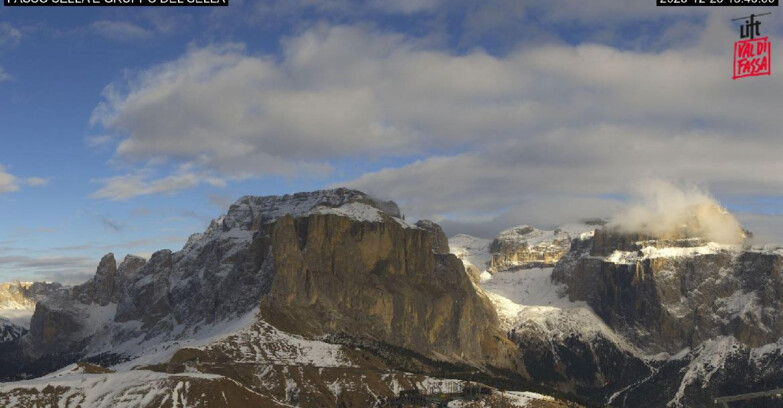 Webcam Campitello-Mazzin-Col Rodella - Campitello di Fassa - Canazei - Gruppo del Sella
