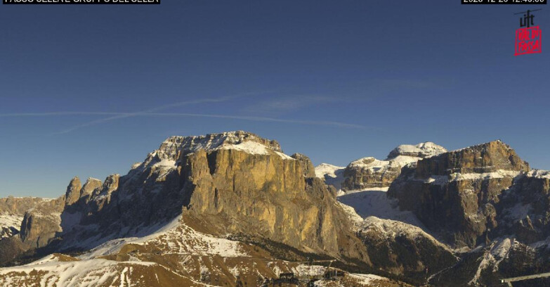 Webcam Campitello-Mazzin-Col Rodella  - Campitello di Fassa - Canazei - Gruppo del Sella