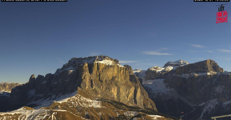 Webcam Campitello-Mazzin-Col Rodella - Campitello di Fassa - Canazei - Gruppo del Sella