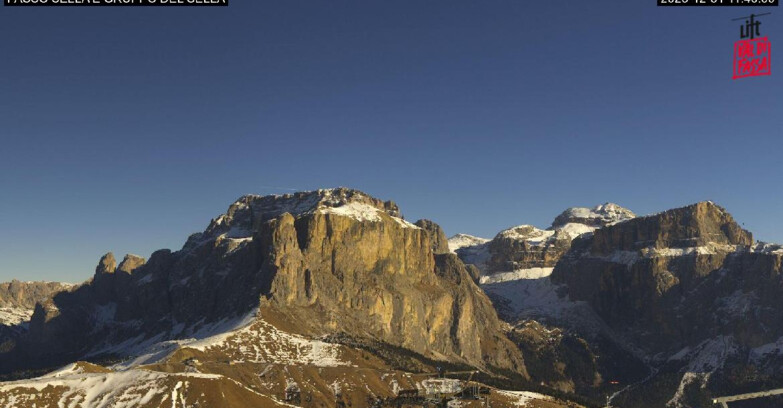 Webcam Campitello-Mazzin-Col Rodella - Campitello di Fassa - Canazei - Gruppo del Sella