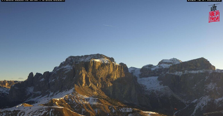 Webcam Campitello-Mazzin-Col Rodella - Campitello di Fassa - Canazei - Gruppo del Sella