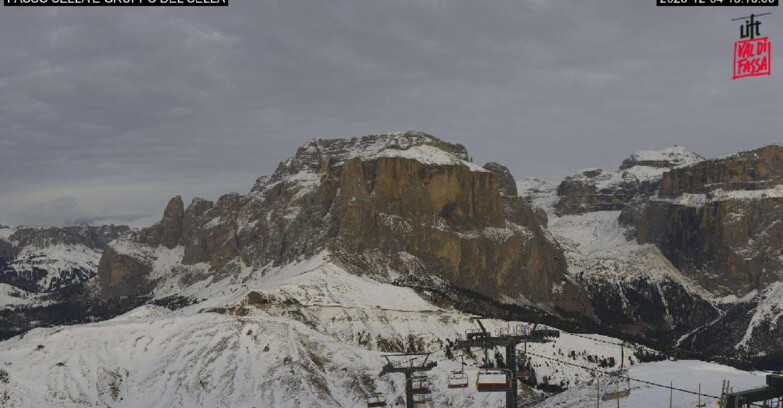Webcam Campitello-Mazzin-Col Rodella  - Campitello di Fassa - Canazei - Gruppo del Sella