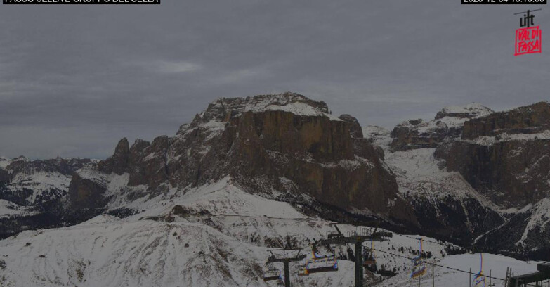 Webcam Campitello-Mazzin-Col Rodella  - Campitello di Fassa - Canazei - Gruppo del Sella