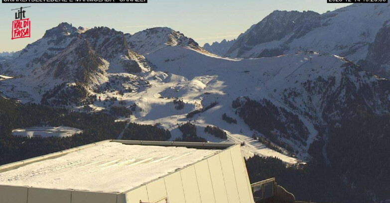 Webcam Campitello-Mazzin-Col Rodella  - Canazei - Marmolada