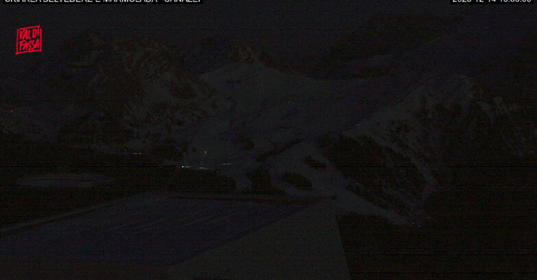 Webcam Campitello-Mazzin-Col Rodella  - Canazei - Marmolada