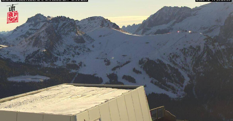 Webcam Campitello-Mazzin-Col Rodella  - Canazei - Marmolada