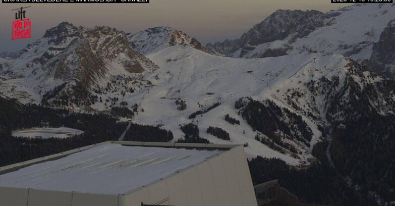 Webcam Campitello-Mazzin-Col Rodella - Canazei - Marmolada