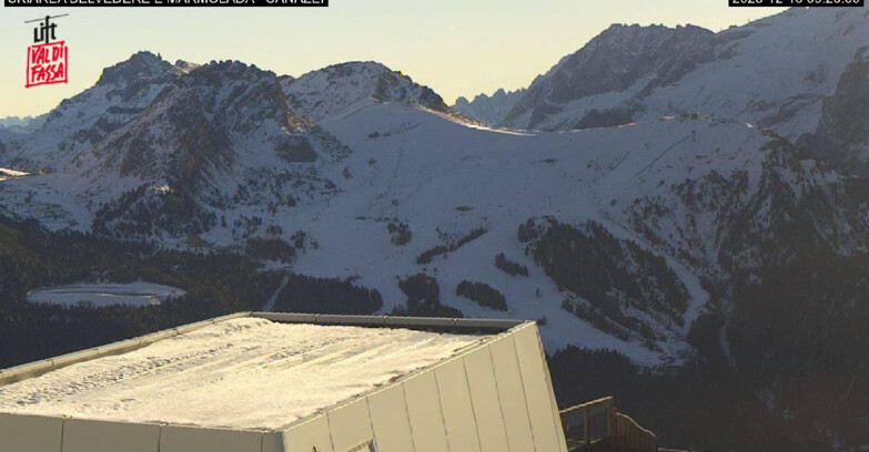 Webcam Campitello-Mazzin-Col Rodella - Canazei - Marmolada
