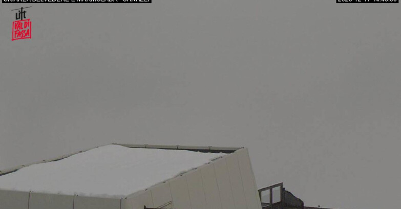 Webcam Campitello-Mazzin-Col Rodella  - Canazei - Marmolada