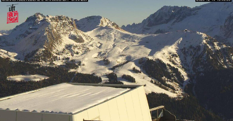 Webcam Campitello-Mazzin-Col Rodella - Canazei - Marmolada
