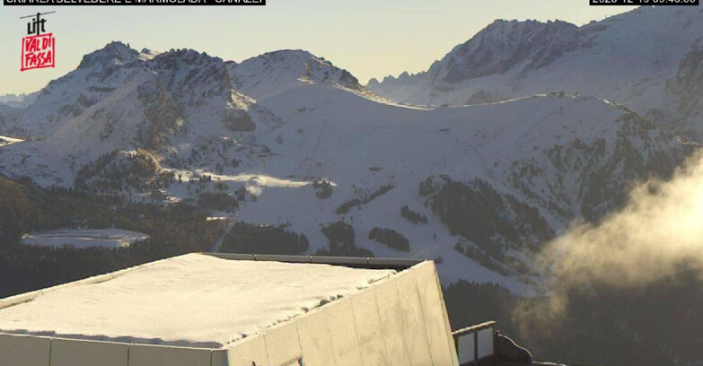 Webcam Campitello-Mazzin-Col Rodella - Canazei - Marmolada