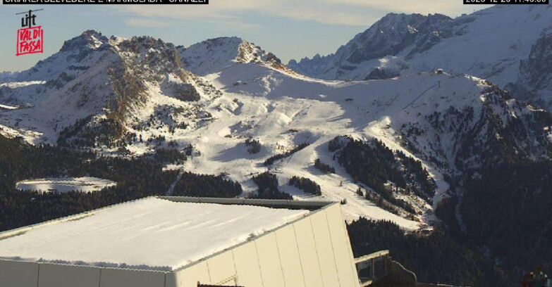 Webcam Campitello-Mazzin-Col Rodella - Canazei - Marmolada