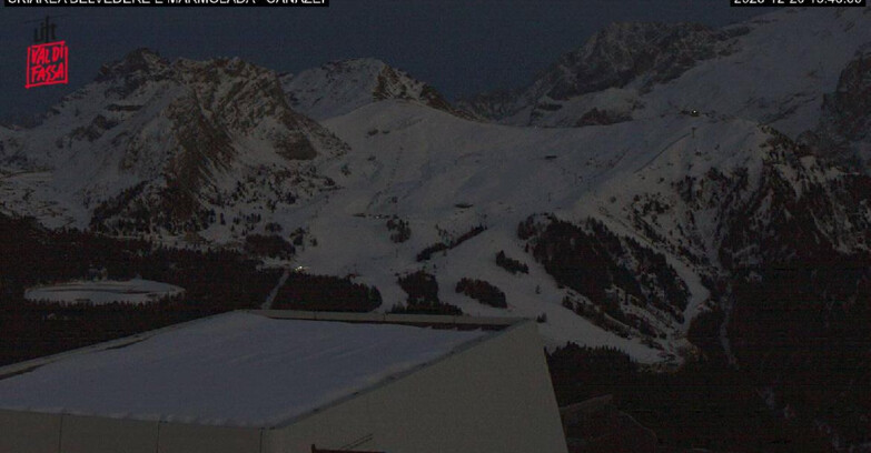 Webcam Campitello-Mazzin-Col Rodella  - Canazei - Marmolada