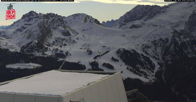 Webcam Campitello-Mazzin-Col Rodella - Canazei - Marmolada