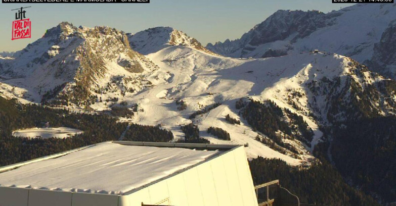 Webcam Кампителло-Маццин-Кол-Роделла  - Canazei - Marmolada
