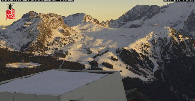 Webcam Кампителло-Маццин-Кол-Роделла  - Canazei - Marmolada