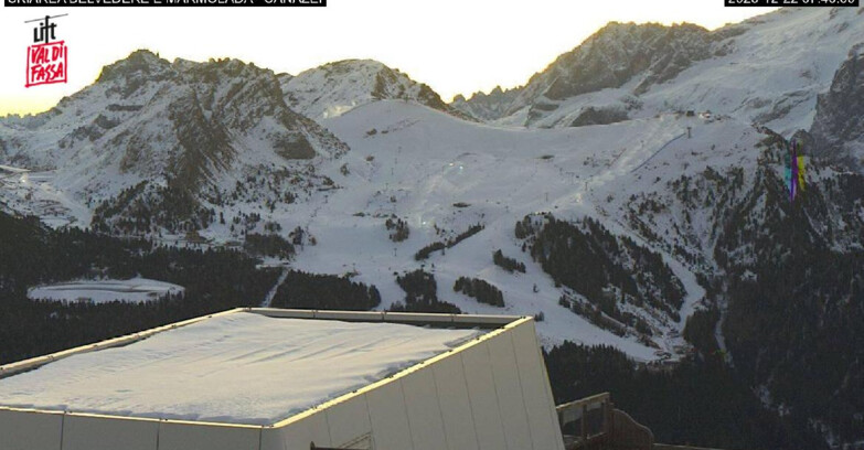 Webcam Campitello-Mazzin-Col Rodella - Canazei - Marmolada