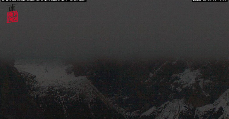 Webcam Campitello-Mazzin-Col Rodella  - Canazei - Marmolada