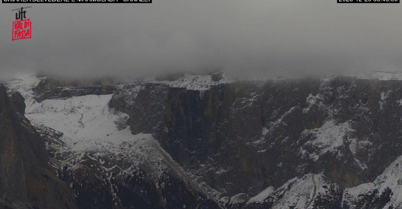 Webcam Campitello-Mazzin-Col Rodella  - Canazei - Marmolada