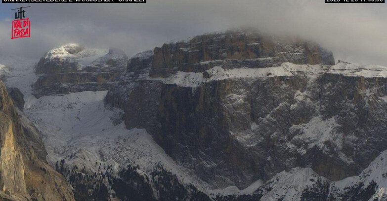 Webcam Campitello-Mazzin-Col Rodella - Canazei - Marmolada