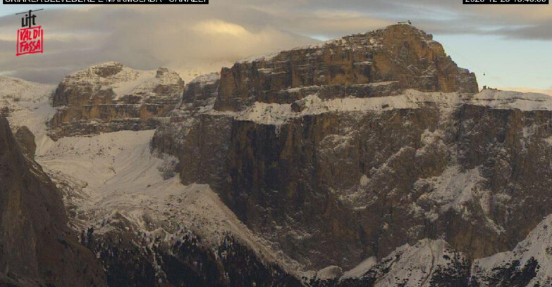 Webcam Campitello-Mazzin-Col Rodella - Canazei - Marmolada