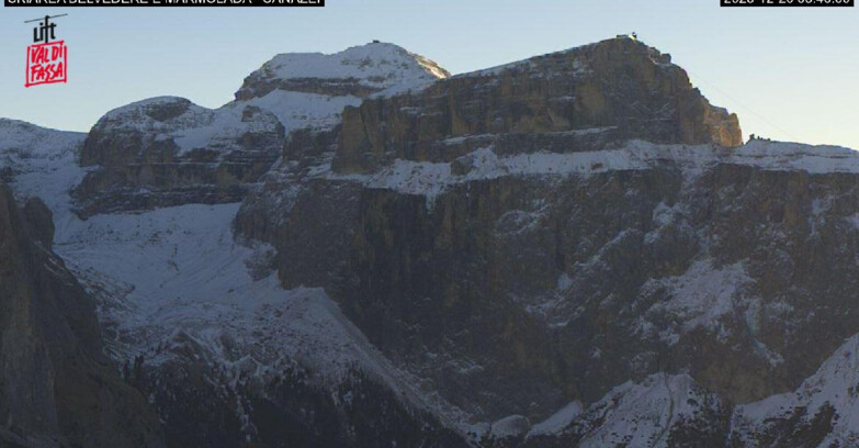 Webcam Campitello-Mazzin-Col Rodella  - Canazei - Marmolada