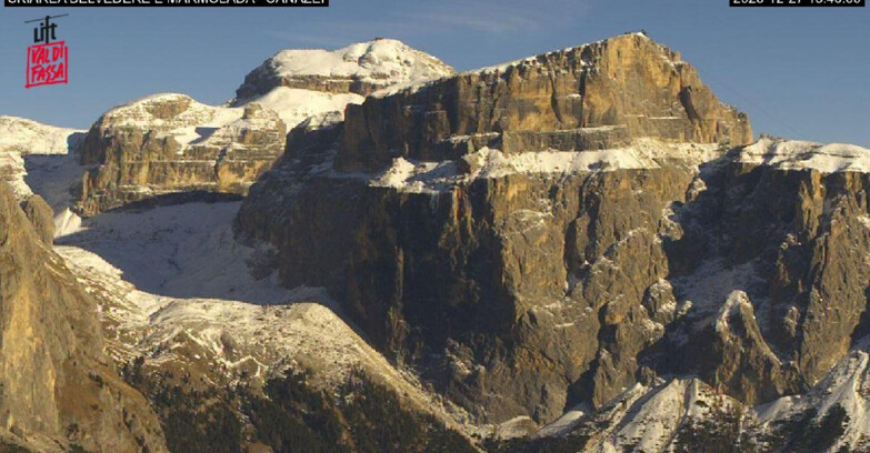 Webcam Campitello-Mazzin-Col Rodella - Canazei - Marmolada