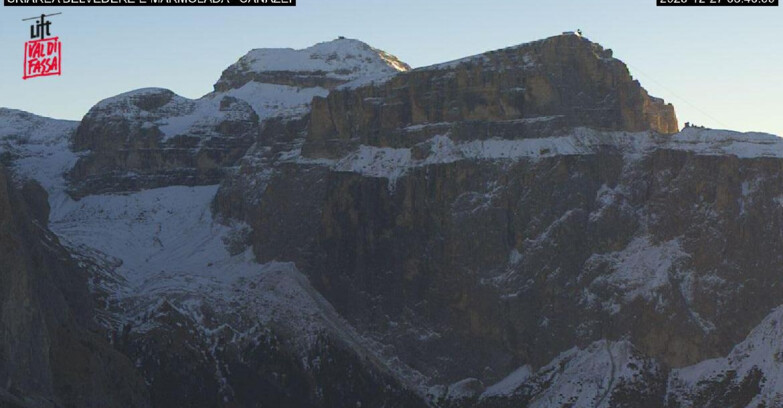 Webcam Campitello-Mazzin-Col Rodella  - Canazei - Marmolada