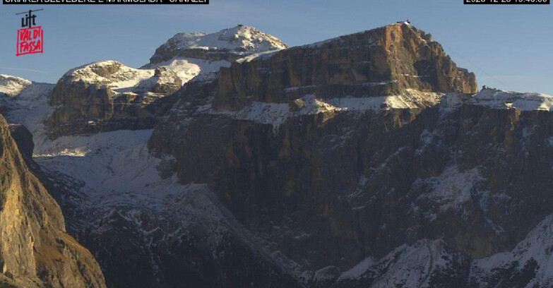 Webcam Campitello-Mazzin-Col Rodella - Canazei - Marmolada