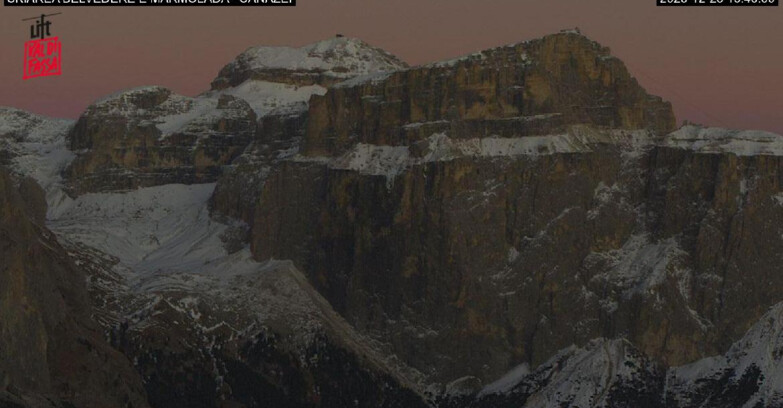 Webcam Campitello-Mazzin-Col Rodella  - Canazei - Marmolada